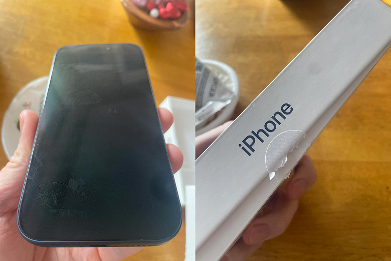 Пользователь в США хотел купить новый iPhone 17 Pro, а получил аппарат с заляпанным экраном и сорванной заводской пломбой. Попытки вернуть смартфон обернулись подорожавшим втрое контрактом